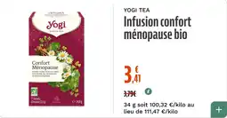 La Vie Claire YOGI Infusion confort ménopause bio offre
