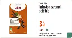 La Vie Claire YOGI Infusion caramel salé bio offre