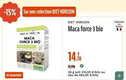 La Vie Claire DIET HORIZON Maca force 3 bio offre