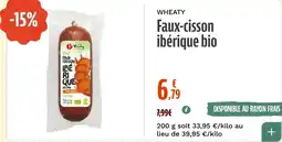 La Vie Claire Wheaty Faux-cisson ibérique bio offre