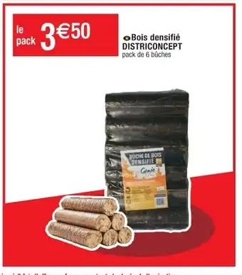 Bois Densifié Districoncept