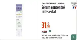 La Vie Claire EAU THERMALE JONZAC Sérum concentré rides éclat offre
