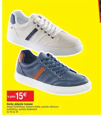 Cora x Carrefour Derby Détente Homme offre