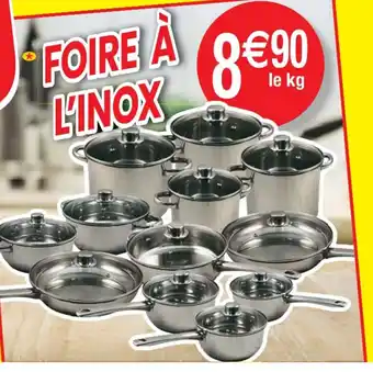 Cora x Carrefour Foire A L'Inox offre