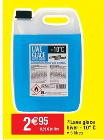 Cora x Carrefour Lave Glace Hiver - 10 C offre