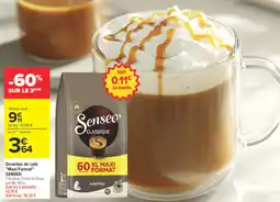 Carrefour Market Senseo Dosettes de café offre