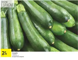 Carrefour Market Courgette offre