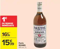 Carrefour Market RIVANIS Pastis offre