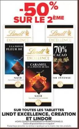 Carrefour Market Lindt Excellence offre