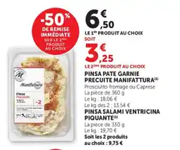 Super U Manifattura Pansa Pate Garnie offre