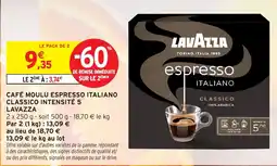 Intermarché LAVAZZA CAFÉ MOULU ESPRESSO ITALIANO CLASSICO offre