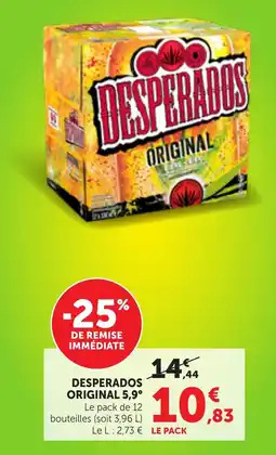 Maximarché Desperados original offre