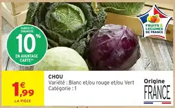 Intermarché CHOU offre