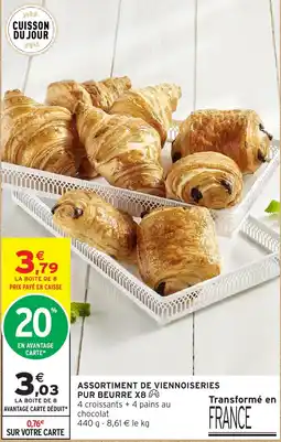Intermarché ASSORTIMENT DE VIENNOISERIES PUR BEURRE offre