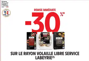 Labeyrie sur le rayon volaille libre service