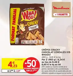 Intermarché Moulinex Whaou! Cracky offre