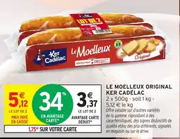 Intermarché Ker Cadélac Le Moelleux Original offre
