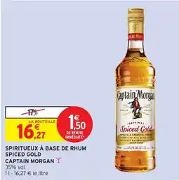 Intermarché Captain Morgan Spiced Gold offre