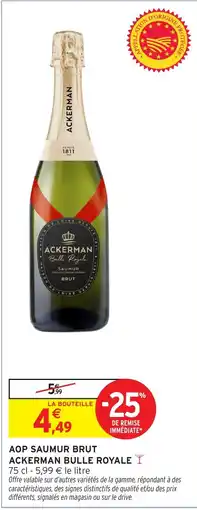 Intermarché ACKERMAN BULLE ROYALE offre