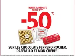 Intermarché Express Ferrero rocher raffaello mon chéri offre