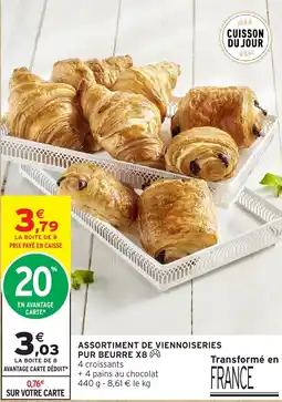 Intermarché Express ASSORTIMENT DE VIENNOISERIES PUR BEURRE offre
