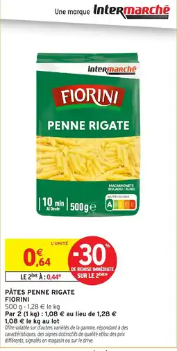 Intermarché Express Fiorini Penne rigate offre