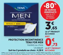 Maximarché TENA MEN offre