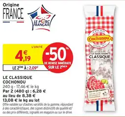 Intermarché Express Cochonou LE CLASSIQUE offre