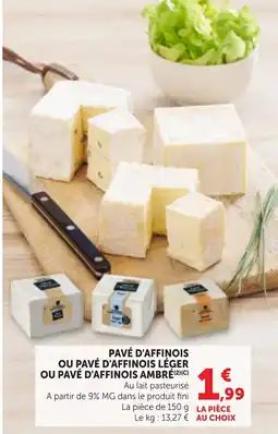 Maximarché Pavé d'affinois offre