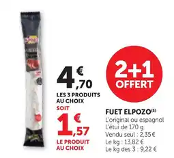 Maximarché ELPOZO FUET offre