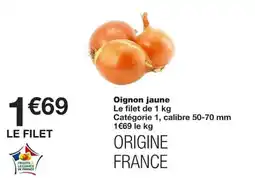Monoprix Oignon jaune offre
