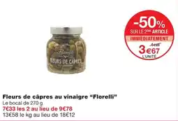 Monoprix Florelli Fleurs de câpres offre