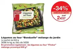 Monoprix Findus Légumes au Four offre
