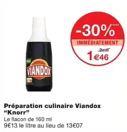 Monoprix Knorr Viandox offre