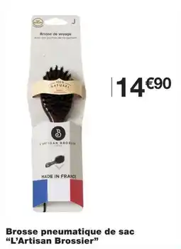 Monoprix L'Artisan Brossier Brosse pneumatique de sac offre