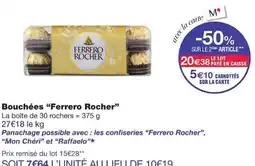 Monoprix Ferrero Rocher Bouchées offre