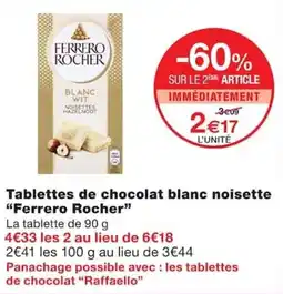 Monoprix FERRERO ROCHER offre