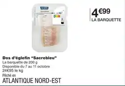 Monoprix Sacrebleu Dos d'églefin offre