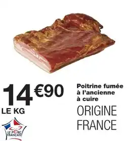 Monoprix LE PORC FRANÇAIS Poitrine fumée offre