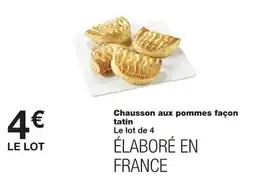 Monoprix Chausson aux pommes façon tatin offre