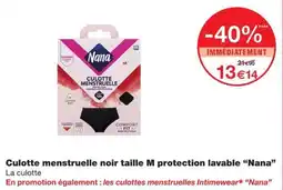 Monoprix Nana Culotte menstruelle offre