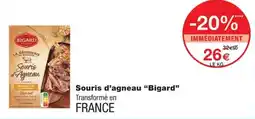 Monoprix Bigard Souris d'agneau offre