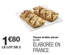 Monoprix Tresse érable pécane offre