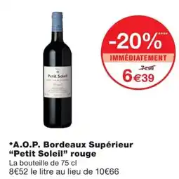 Monoprix Petit Soleil offre