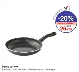 Monoprix Poêle 24 cm offre
