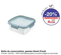 Monoprix Smart Fresh Boîte de conservation offre