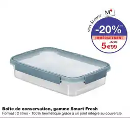 Monoprix Smart Fresh Boîte de conservation offre