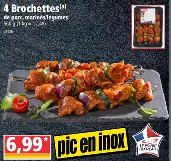 Norma 4 Brochettes offre
