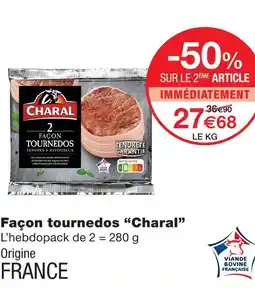 Monoprix Charal façon tournedos offre