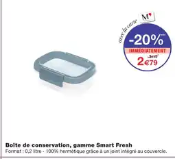 Monoprix Smart fresh boîte de conservation offre